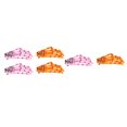 thumbnail image 2 of 6 piezas rosa naranja Halloween esqueleto manos hueso pelo Clips, 2 of 8