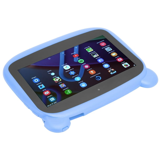 Tablette intelligente pour enfants 7' avec double écran 2.4G/5G WIFI 4+32GB  MT6592 Octa-Core 5000 mAh 100-240V Euro Spec blanc