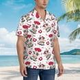 thumbnail image 5 of Haiem Caring Cow Printed Hawaiian Shirt for Men - Men’s Casual Beach Summer Shirts - Stretch Fabric with Modern Fit-X-Large, 5 of 9