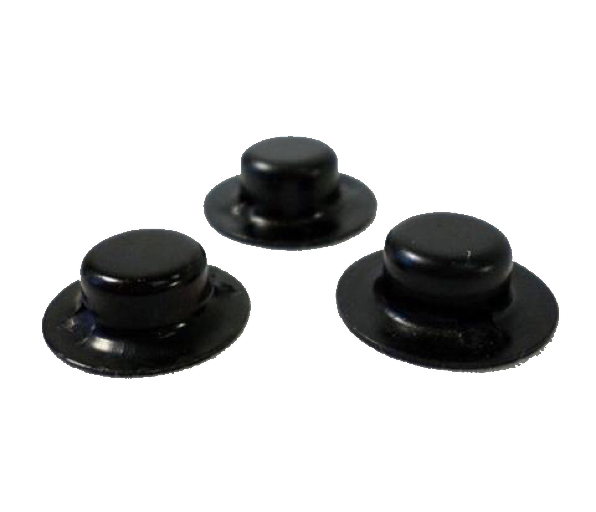 BBQ Grill Broil King Wheel Axle Nuts/Caps Pack of 3 BCPS214203 OEM