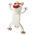 thumbnail image 1 of 3D Stereo Cartoon Animal Bookmark Wacky Bookmark Student, 1 of 3