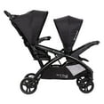 thumbnail image 2 of Baby Trend Poussette Sit N Stand Double 2.0 – Dash Black, Poussette de Voyage Tandem avec Deux Sièges Ou un Siège et Plateforme Debout, 2 of 5