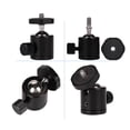 thumbnail image 1 of Adaptateur de Tête à Bille pour Trépied, Réglage d'Angle, Vis 1/4 Po pour Support de Micro d'Appareil Photo Reflex Numérique, 1 of 6