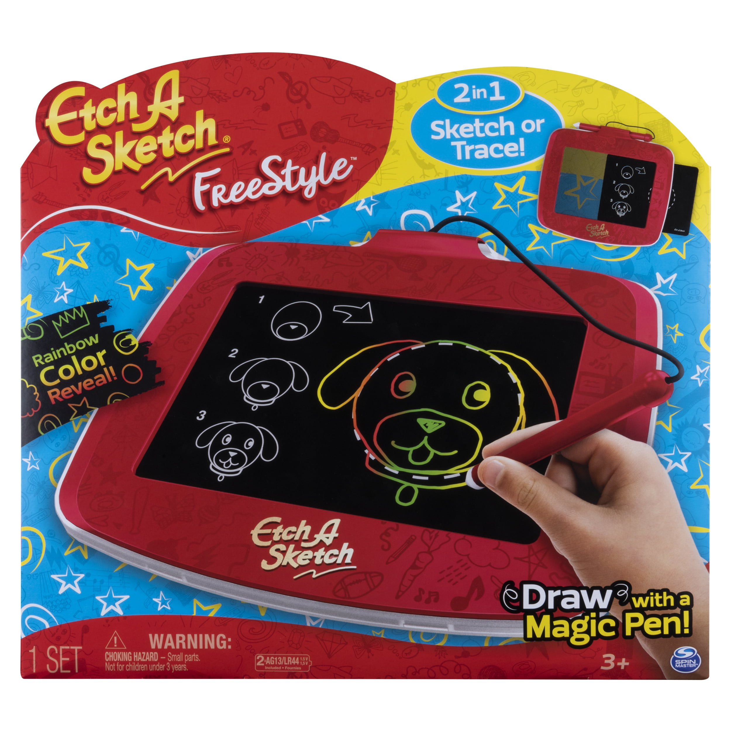 etch a sketch with pen argos