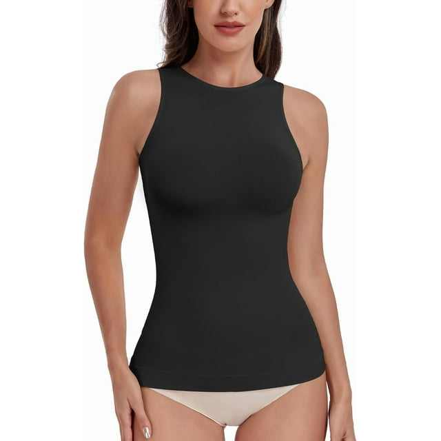 Débardeurs Gainants pour Femmes Contrôle du Ventre Camisole de Compression Sans Couture