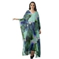 thumbnail image 2 of Moomaya Women's Swimsuit Cover up Caftan Swimwear Sheer Turkish Kaftans Beach Long Dress, 2 of 6