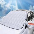 thumbnail image 1 of Car Snow Shield, Car Magnetic Snow Shield, Front Windshield Snow Cover, Magnet Snow Shield, Half-Cover Car Cover, 1 of 1