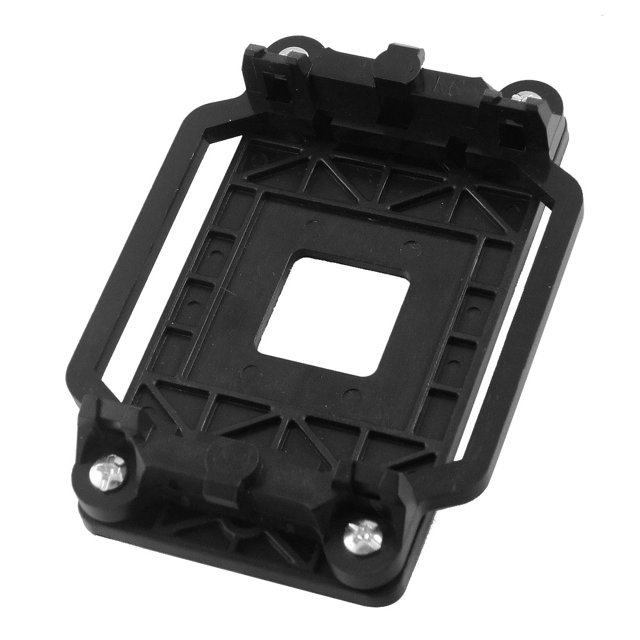 Unique Bargains Replacement AMD CPU Fan Bracket Stand Base Black for AM2 AM3 Socket