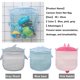 thumbnail image 4 of Bolsa De Malla Para Guardar Juguetes De Ducha, Organizador Colgante Para Bañera Con Ventosas, Red De Secado Rápido, Mantiene El Baño Ordenado, Se Puede Colgar En La Pared O En La Bañera., 4 of 7