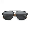 thumbnail image 2 of Gafas de sol de madera Gafas de sol polarizadas para conducir Protección solar Gafas de sol vintage Patas de madera, 2 of 2