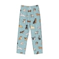 thumbnail image 4 of Balery Dog Pets print Men's Pajama Pants,Ultra Lightweight Pjs,Lounge Pant-Small, 4 of 9