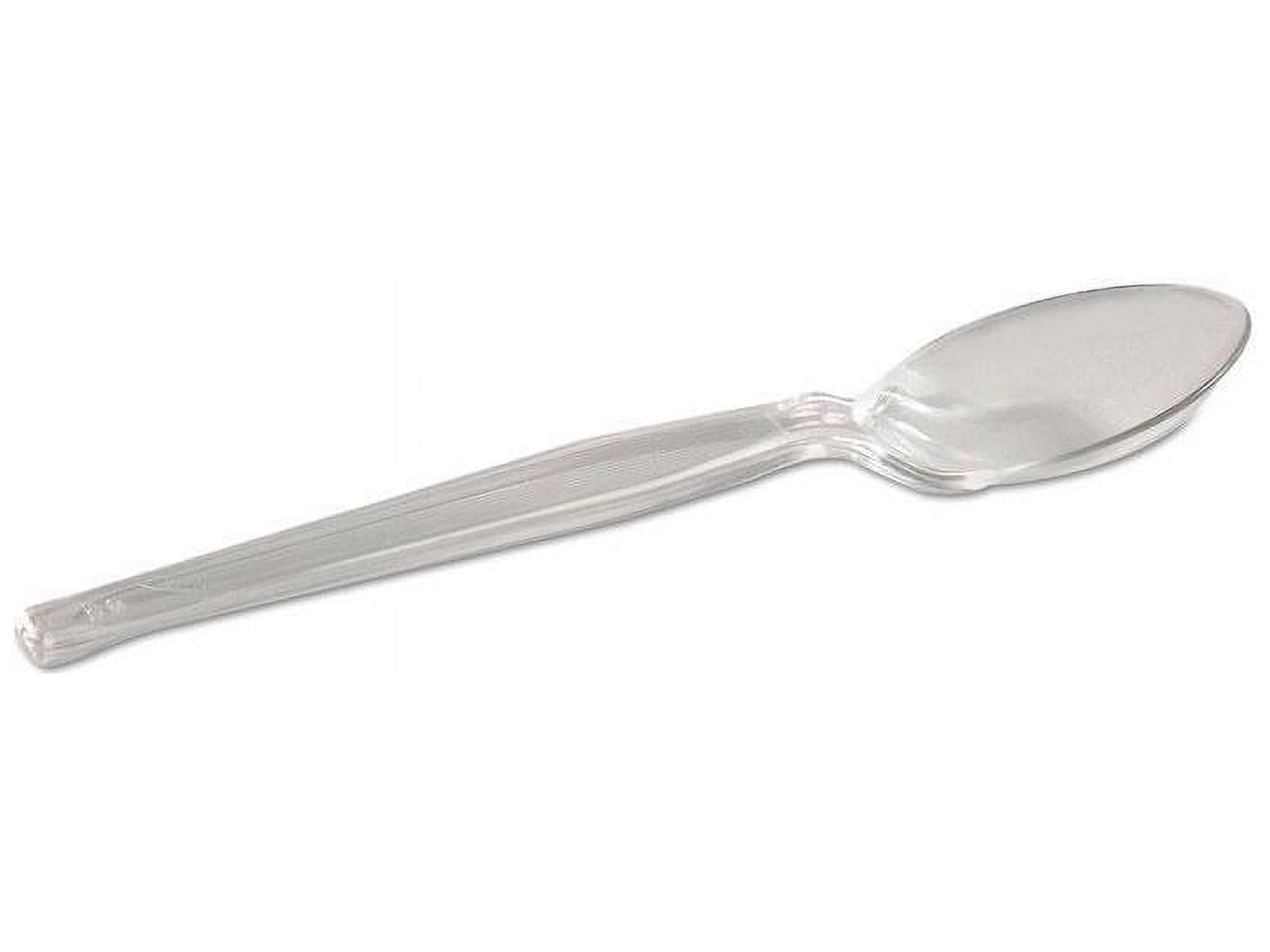 Plastic Table Spoon, Size: 87 X 31 X 13 Mm