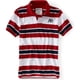 thumbnail image 1 of Aeropostale Mens A87 Stripe Rugby Polo Shirt, Rojo, X-Large Aeropostale polo, rugbi, 1 of 1