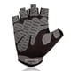 thumbnail image 2 of Soidarity Guantes profesionales para gimnasio, Fitness, levantamiento de pesas, mujeres, hombres, entrenamiento, culturismo, medio dedo, Protector de manos Ciclismo gris L Soidarity OD009429-02, 2 of 2