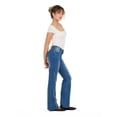 thumbnail image 3 of Forever 21 Women’s Denim Pants with Rhinestones and Embroidered Back Pocket, Straight Leg Jeans for Casual Outfits and Everyday Wear, 0-14, 3 of 6
