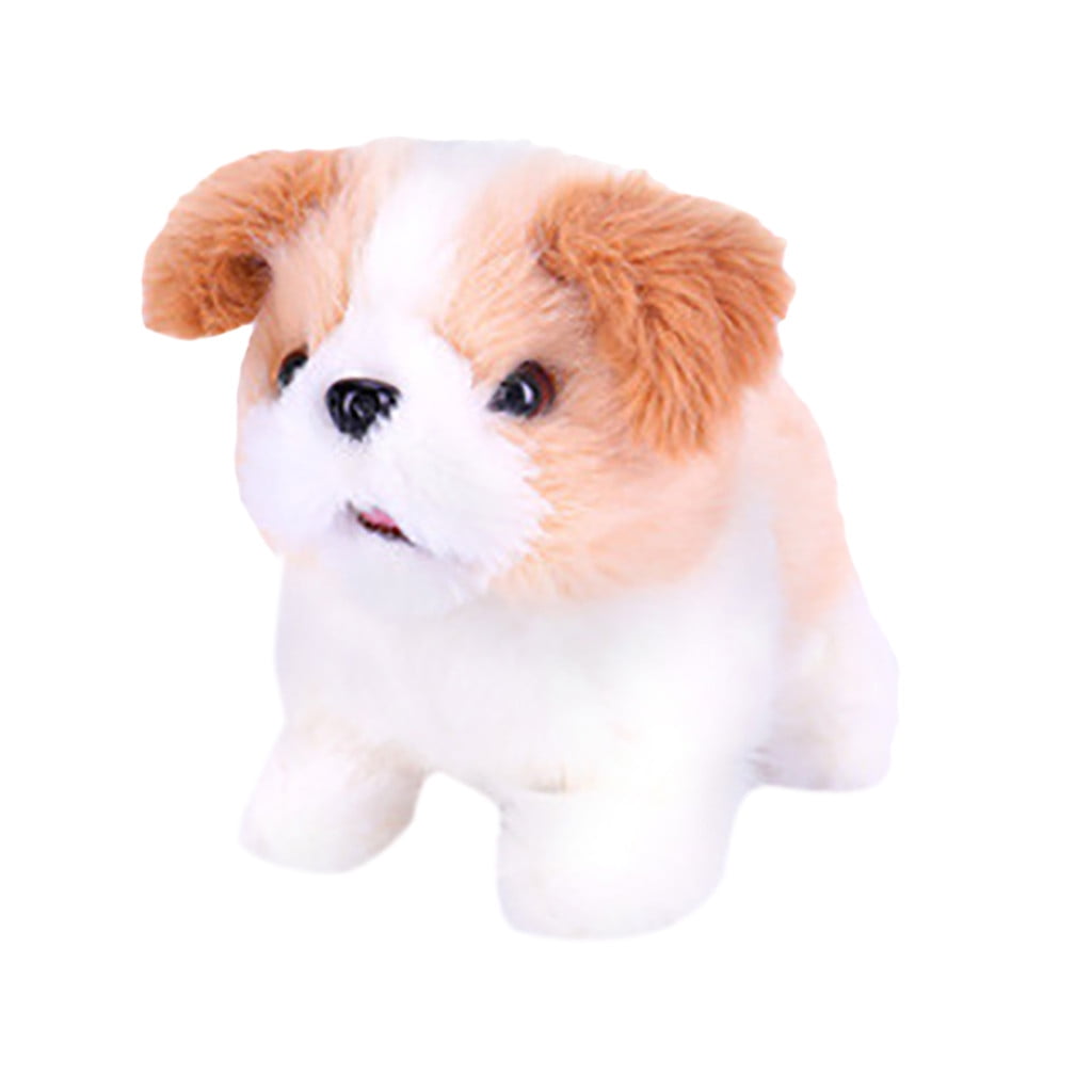 EMIKI Electronic Pet Dog Electric Simulation Children's Toy Will Bark and Walk Puppy