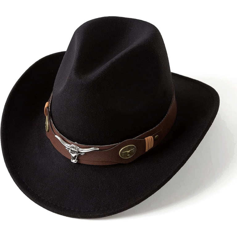 Classic Womens Western Cowboy Cowgirl Hats with Wide Belt  display picture 1