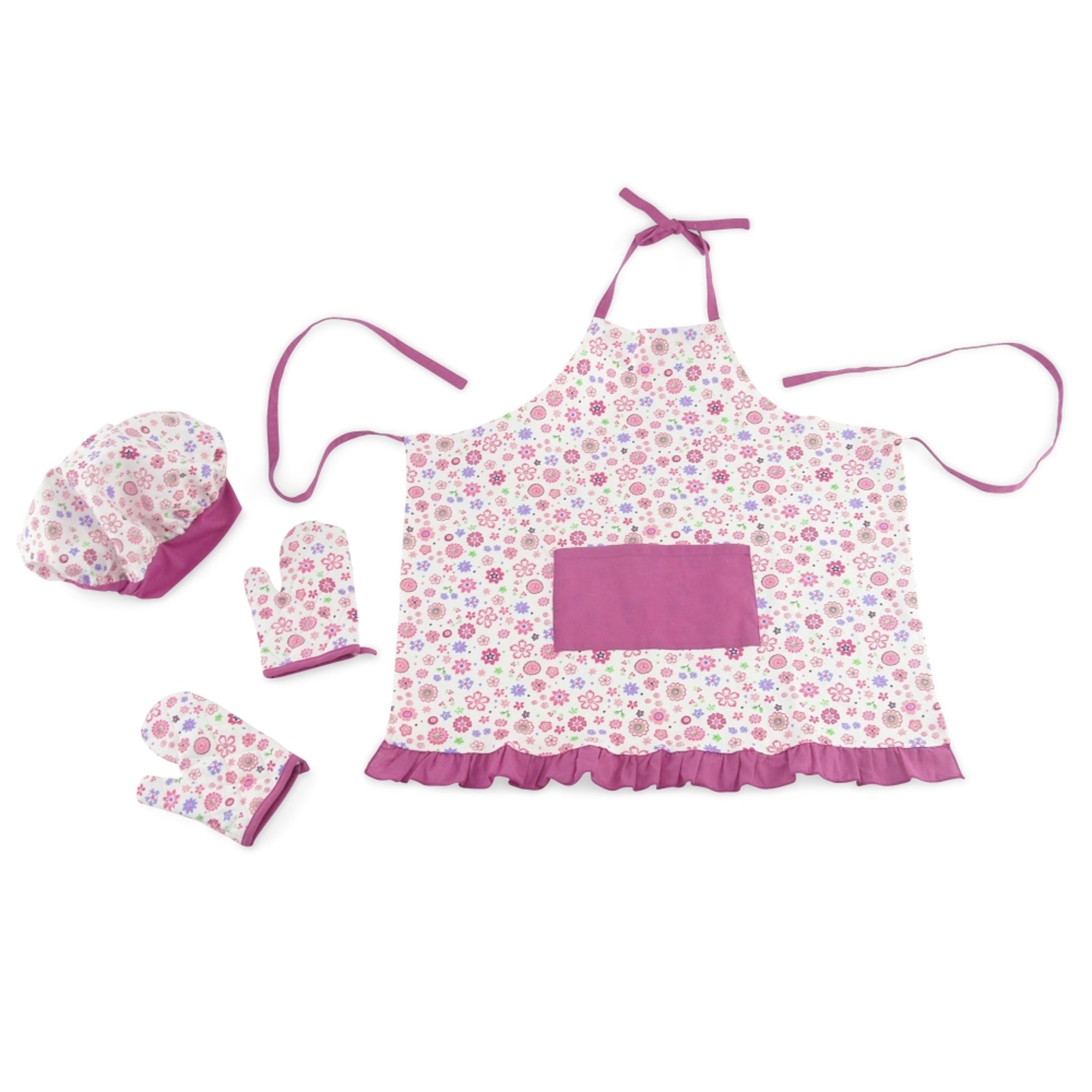 Mommy & Me Sweet Roses Apron Set - Two Medium Sized Ladies