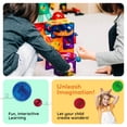 thumbnail image 4 of PicassoTiles Marble Run Magnetic Tiles for Kids – 100PCS STEM Educational Construction Building Blocks Race Track Creative Learning Toy Set, 4 of 14