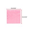 thumbnail image 3 of INSPIRE CHIC Men's Pocket Square Solid Color Handkerchiefs Self-folded For Wedding Party Pink One Size, 3 of 4