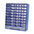 thumbnail image 3 of jicheng Drawer Storage Cabinet Organizer Nuts Screws Small Items Garage Organization Blue, 3 of 9