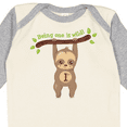 thumbnail image 4 of Inktastic Cute Sloth 1st Birthday Boys or Girls Long Sleeve Baby Bodysuit, 4 of 5