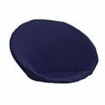 thumbnail image 1 of Soft Saucer Chair Slipcover, Removable Polyester Moon Chair Cover, for Living Dark blue, 1 of 8