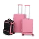 thumbnail image 2 of Maletas de Viaje 20 y 26 Pulgadas con Ruedas y Mochila para Equipaje de Mano y Cabina 10 kgs Candado TSA Color Rosa ROLLWAY RW-LU04, 2 of 6