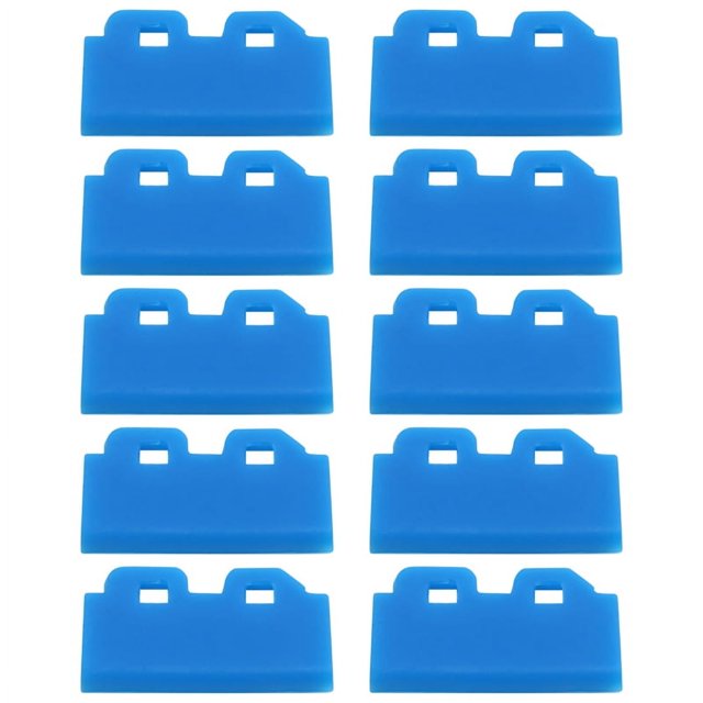 10-Piece Printer Wiper Set for Mutoh VJ1204/1604/2606, for DX5, DX7, XP600 Printheads Blue