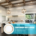 thumbnail image 4 of BRIGHTFUFU light ceiling shade Ceiling light shade cover Golden Acrylic for Lighting Protection 1Pcs, 4 of 8