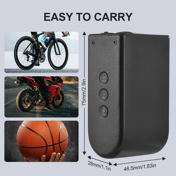 Bike Pump Preset 3 Pressure Airflow Bike Pump 3 Pressure Balls Tire Pump With Vehicles 20l min Maximum Pump Handheld Tire Maximum Airflow Bike Pump