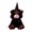 Black, variant on White Halloween Whimsical Teddy Bear Plush Toy Decorative Stuffed Animal Ornament For Home Holiday Decor