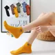 thumbnail image 3 of 10 Pares Calcetines Deportiva Liso Algodón Para Mujer Y Niño, 3 of 8