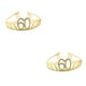 thumbnail image 3 of Qarigey Diadema para fiesta de cumpleaños, adorno de ropa, suministros para fiestas, tocado brillante para chicas jóvenes, número de Dorado(60) 2piezas, 3 of 6