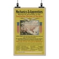 thumbnail image 2 of Print: Mechanics & Apprentices Wanted For Enlistment In The Construction, 2 of 4