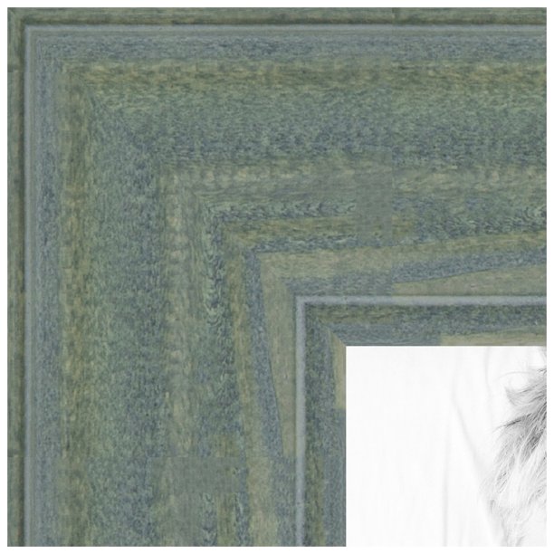 ArtToFrames 8x10 Inch Green Picture Frame, This Green Wood Poster Frame