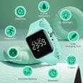 thumbnail image 2 of Kids Watches for Girls Boys Digital Sport Watch with Step Counter Pedometer Vibration Alarm Clock, No App Waterproof Fitness Tracker Kids Watch Boys Girls Teens Students Ages 5-16, 2 of 6