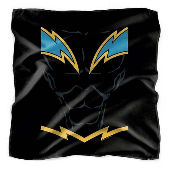 Justice League Black Lightning Uniform Bandana (21 in x 21 in)