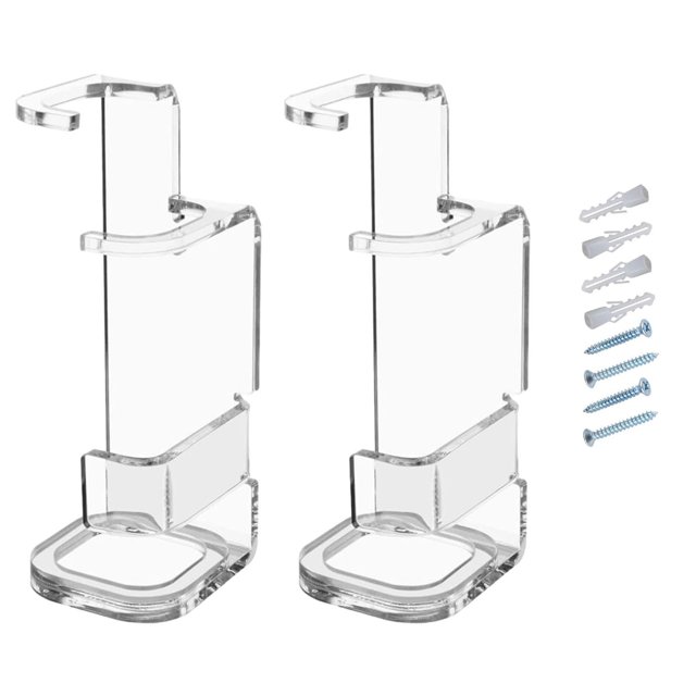 Yhmxh Organizadores y almacenamiento Soporte para sable de luz de duelo, vertical u horizontal, doble, para varita y espada Almacenamiento de ducha almacenamiento de cocina Almacenamiento de juguetes