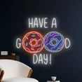 thumbnail image 2 of Handmadetneonsign Donut Neon Light, Donut Lover Neon Sign, Donut Led Light, Donut Bakery Decor, 2 of 5