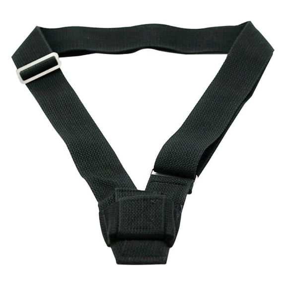 Drevy 660017 Single Strap Black Web Parade Belt