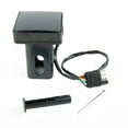 thumbnail image 1 of 1x 12/15LED Brake Light DRL Trailer Truck Hitch Cover Fit 2" Towing Hauling, 1 of 1