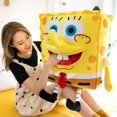 thumbnail image 5 of 45-80CM SpongeBob SquarePants Patrick Star Doll Anime Cartoon Plush Toy Soft Cute Stuffed Collection Children's Birthday Gift, 5 of 5