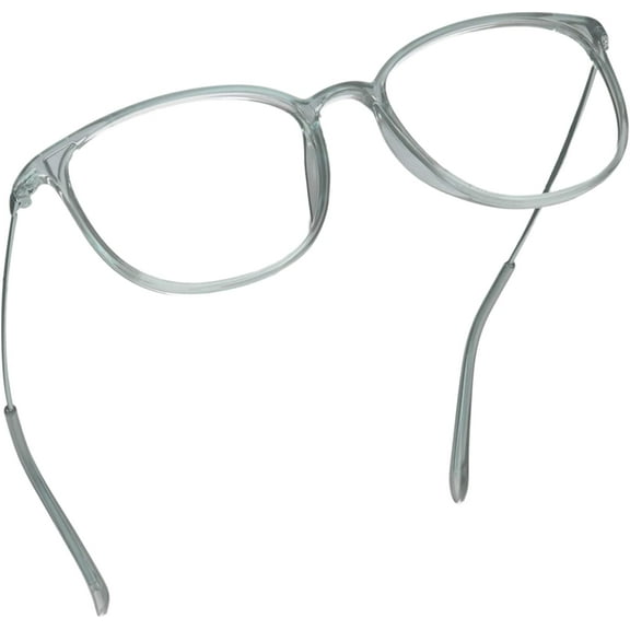LifeArt Blue Light Blocking Glasses, Anti Eyestrain, Computer Reading Glasses, Gaming Glasses, TV Glasses for Women Men, Anti Glare (Gray, 2.00 Magnification)