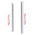 thumbnail image 5 of Giaone 2Pcs Clear Triangular Rulers Set for Student Architect Engineering Drawing, 5 of 12