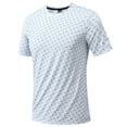 thumbnail image 5 of Summer T Shirts for Men Crewneck Quickly Dry Athletic Running Gym Workout Short Sleeve Shirts Mens Printed Round Neck Lightweight Breathable Moisture Wicking Outdoor Hiking Tee Tops, 5 of 7