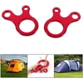 thumbnail image 3 of Cord Adjuster, Ultralight Aluminum Guylines Cord Adjuster Tensioners Runners Rope Tensioner Fastener for Tent Pegs Camping Hiking Backpacking Outdoor Activity, 3 of 5