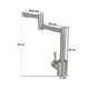 thumbnail image 3 of Llave Monomando Fregadero O Tarja Cocina Articulado Rubinett Acero Inoxidable 304 Satinado Super Lujo, 3 of 4