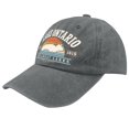 thumbnail image 3 of Lake Ontario Great Lakes Vintage Map Washed Baseball Cap for Men Women,One Size, 3 of 6
