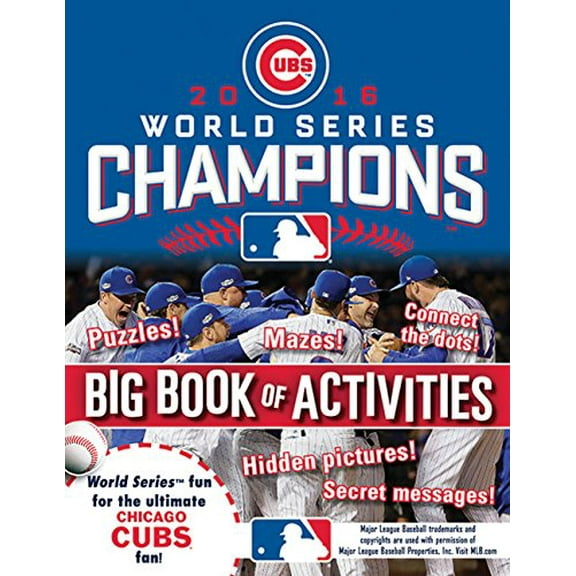 Pre-Owned Chicago Cubs 2016 World Series Champions: The Big Book of Activities (Paperback) 1492650218 9781492650218